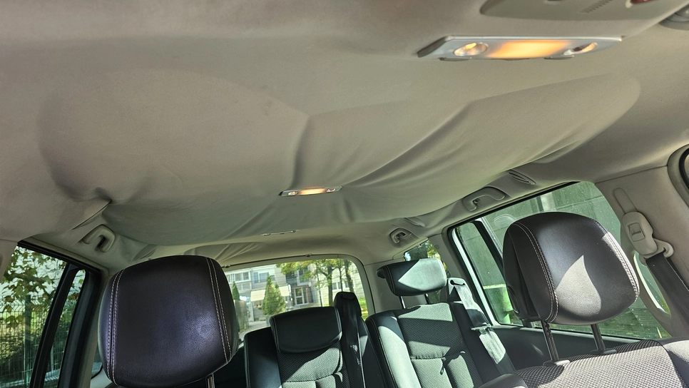 Sagging car headliner