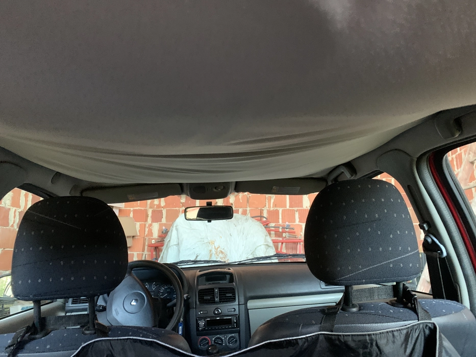 car headliner sagging issue